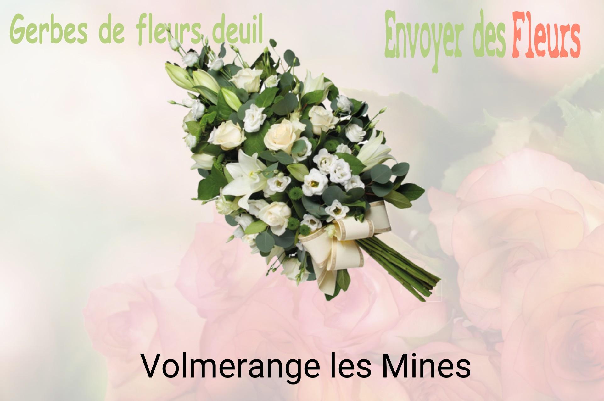 Gerbe de fleurs de deuil livrée à Volmerange-les-Mines
